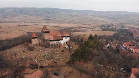 Viscri, Transylvania Stock Footage 128926706