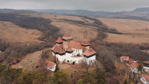 Viscri, Transylvania Stock Footage 128944297