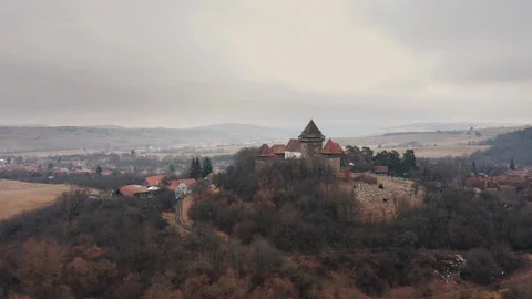 Viscri, Transylvania Stock Footage 128945825