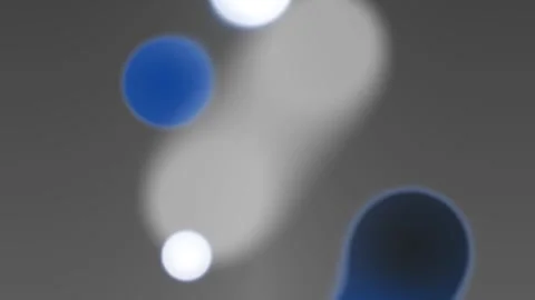 Visible Blurred Spheres in Dim Studio Setting Stock Footage 328298706