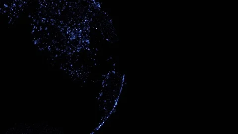 Visible Earth, Blue Marble Digital Clouds. planet Earth rotating animation Stock Footage 84956194