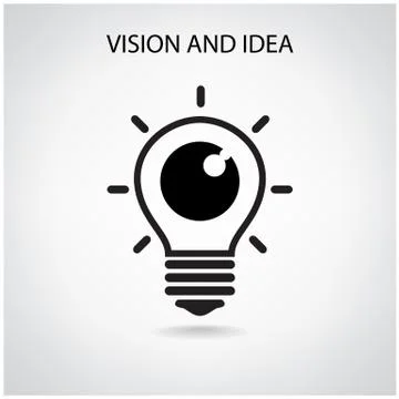 Vision and ideas concept Иллюстрация