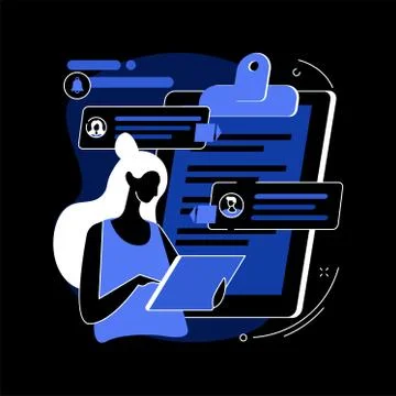 Vision and scope document abstract concept vector illustration. Stock Illustration