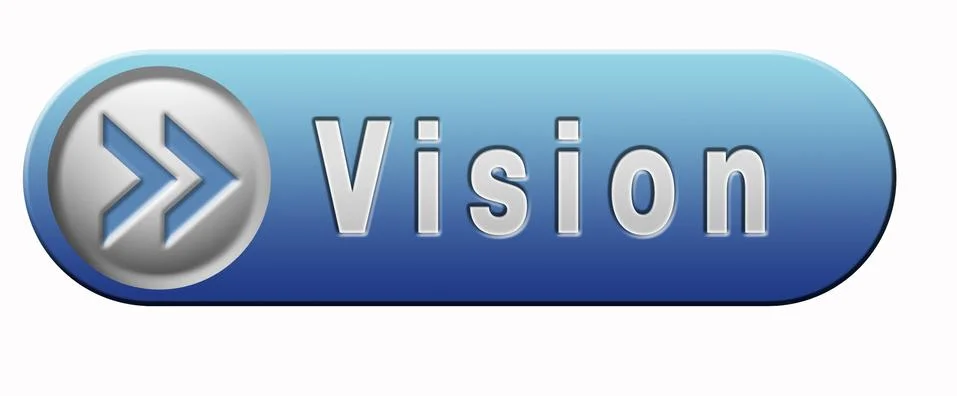 Vision button Stock Illustration