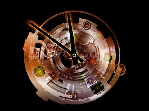 Vision of Clockwork Stockillustratie