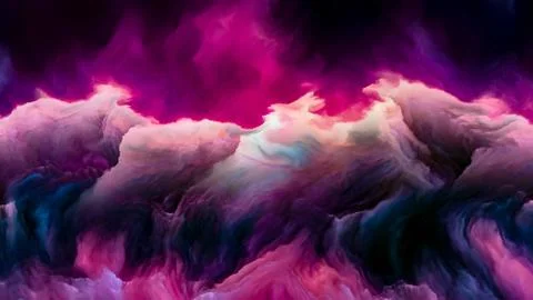 Vision of Cloudscape Illustration