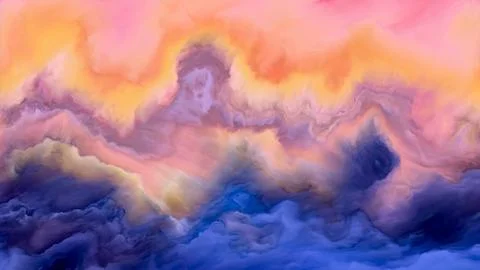 Vision of Cloudscape Illustration