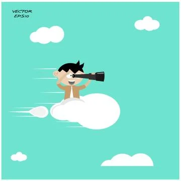 Vision concept Stock Illustration