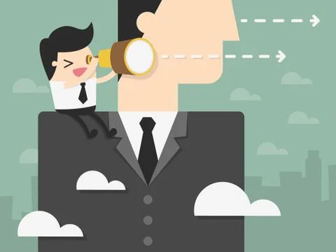 Vision concept Stock Illustration