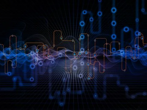 Vision of Data Transfers イラスト素材