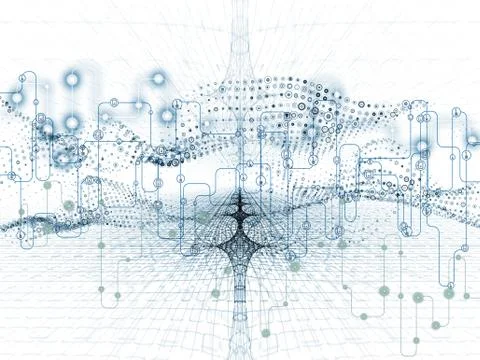 Vision of Data Transfers Selección de ilustraciones gratis