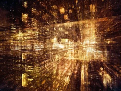 Vision of Digital World Stock Illustration
