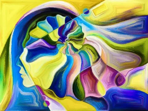 Vision of Division Stock Illustration