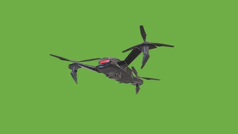 A VISION OF A DRONE FLYING Video stock 128812226