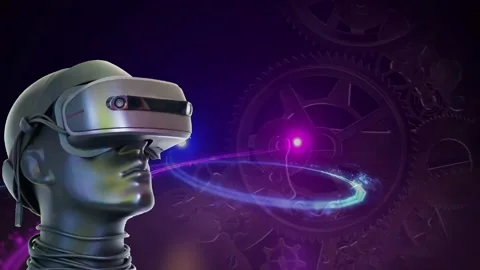 Vision for the future: 5G technology Stock Footage 134740032