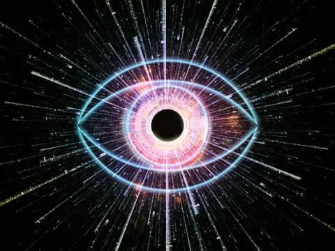 Vision of the future Stock Illustration