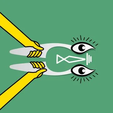 Vision idea Stock Illustration