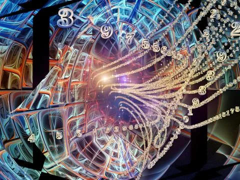 Vision of Infinity Stock Illustration