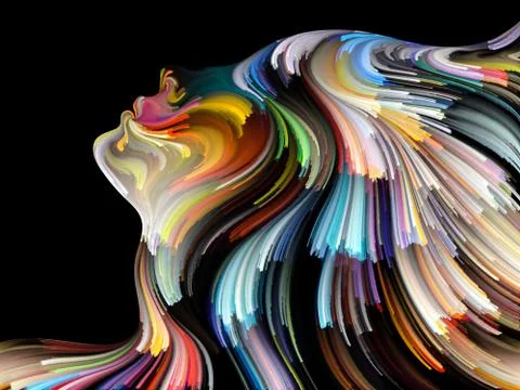 Vision of Inner Palette Stock Illustration