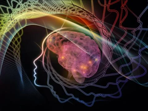 Vision of the Mind Stock Illustration