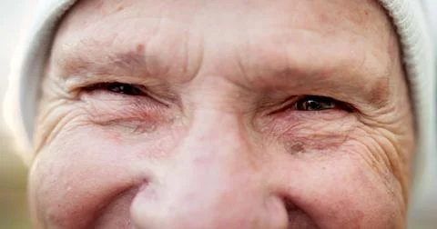 Vision, optometry and face of senior man with optical health, eyesight or Stock Photos