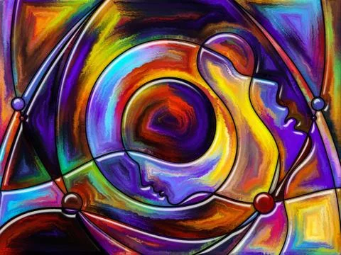 Vision of Perception 스톡 일러스트