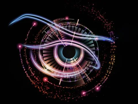 Vision of progress Stock Illustration