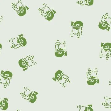 Vision screening optometry eye glyph vector seamless pattern 库存插图