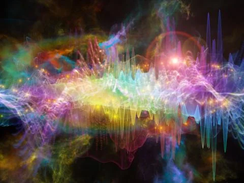 Vision of Sound Wave Stock Illustration
