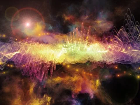 Vision of Sound Wave Stock Illustration