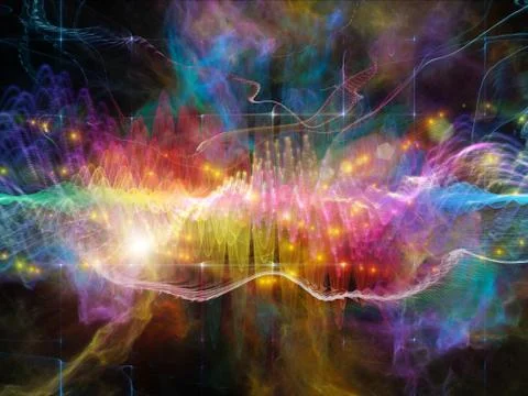 Vision of Sound Wave Stock Illustration