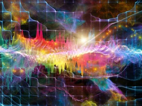 Vision of Sound Wave Stock Illustration