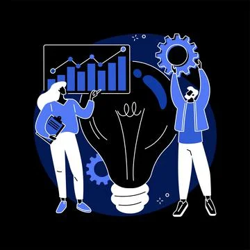 Vision statement abstract concept vector illustration. Stock Illustration
