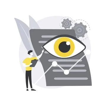 Vision statement abstract concept vector illustration. Stock Illustration