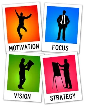 Vision strategy Stock Illustration