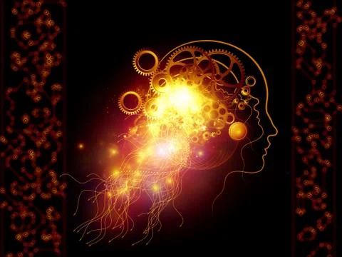 Vision of Technology Stock Illustration