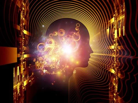 Vision of Technology Stock Illustration