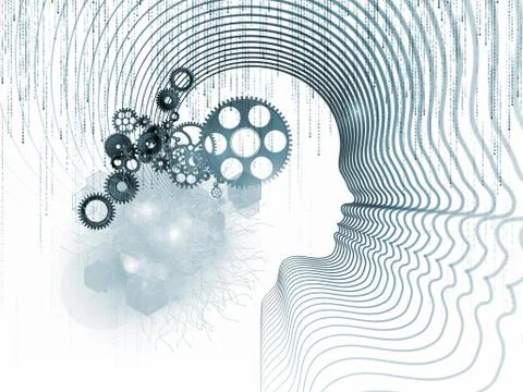 Vision of Technology Stock Illustration