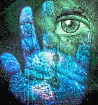 Vision of time Stock Illustration