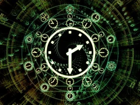 Vision of Times Past 스톡 일러스트