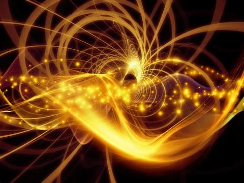 Vision of Virtual World Stock Illustration