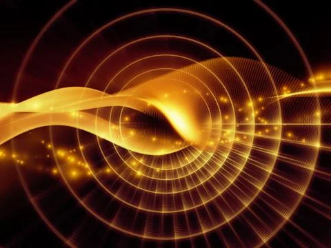 Vision of Virtual World Stock Illustration