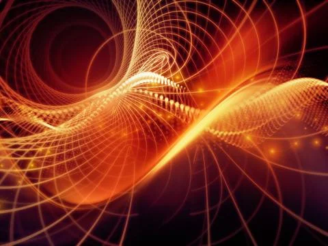 Vision of Virtual World Stock Illustration