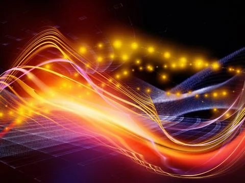 Vision of Virtual World Stock Illustration