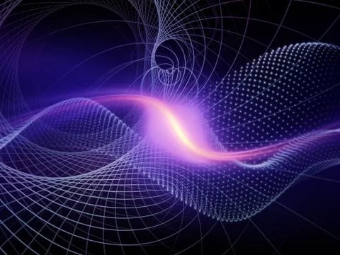 Vision of Virtual World Stock Illustration