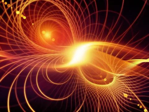 Vision of Virtual World Stock Illustration