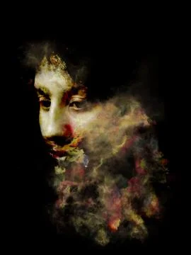 Vision of Your Shadow Stock Illustration