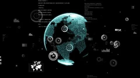 Visionary programming and coding of future software Stock Illustration