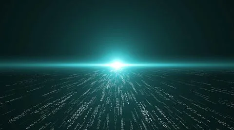 Visionary programming and coding of future software Stock-Illustration