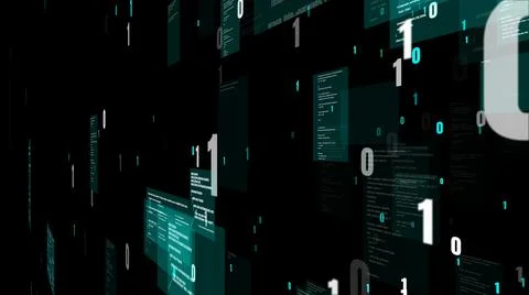 Visionary programming and coding of future software イラスト素材